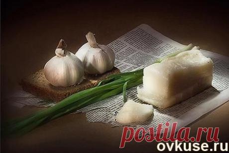 Быстрый рецепт. Суточное сало - Простые рецепты Овкусе.ру