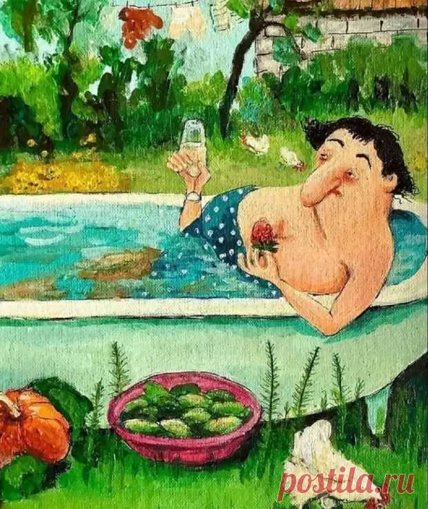 Интересно, есть ли еще хоть в какой-нибудь стране такой же культ лета, как у нас? - Приколисты - Медиаплатформа МирТесен