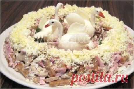 Салат «Белый танец» - Салаты. Рецепты посетителей с фотографиями