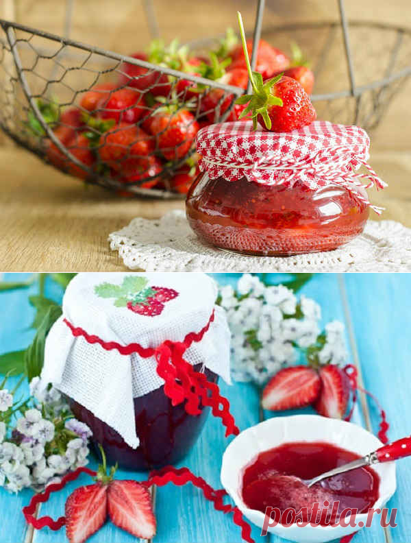 Джем из клубники - 5 рецептов на зиму, густой, с желатином