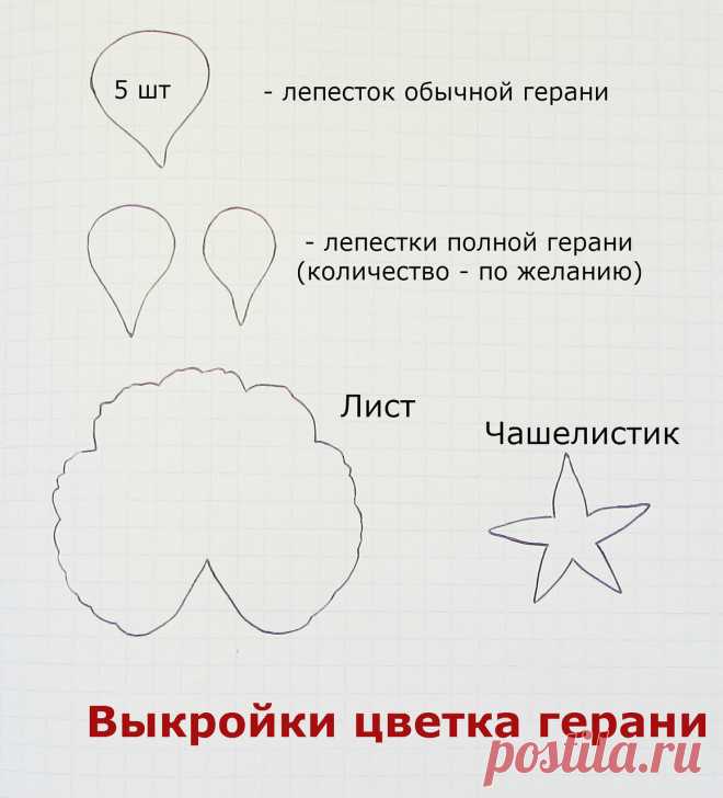 Выкройки цветка герани.jpg — Яндекс.Диск