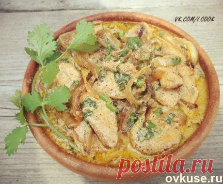 Курица в мультиварке в сметанном соусе - Простые рецепты Овкусе.ру