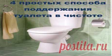 4 простых способа поддержания туалета в чистоте | Полезные советы!