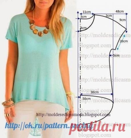 ШЬЕМ ЛЕТНИЕ БЛУЗОНЫ, ТУНИКИ. ИДЕИ. ВЫКРОЙКИ