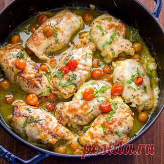 Chicken Pesto Roll-Ups