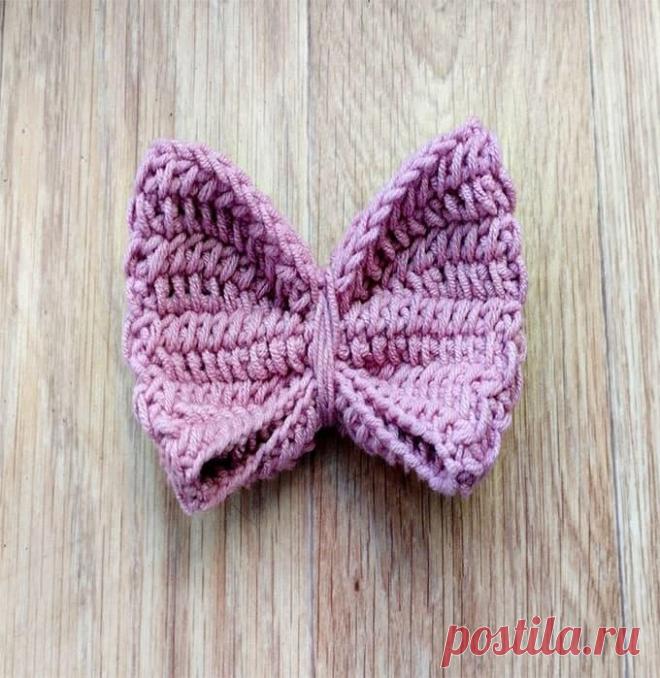 Бантик для игрушки крючком. Амигуруми схемы и описания. Автор: Елизавета Кузьменкова | IRINELY.ART