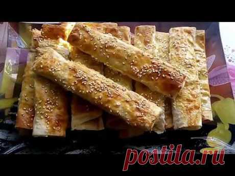 ТРУБОЧКИ с  КАПУСТОЙ в ЛАВАШЕ ( обалденные !!!)