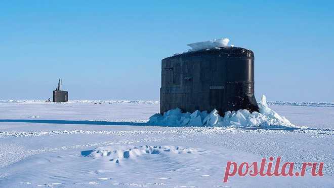 ПОДВОДНЫЙ ФЛОТ США ОБЛАЖАЛСЯ: ВМЕСТО УЧЕБНОГО ЗАЛПА ПО РОССИИ ПОДЛОДКА ЗАСТРЯЛА ВО ЛЬДУ.