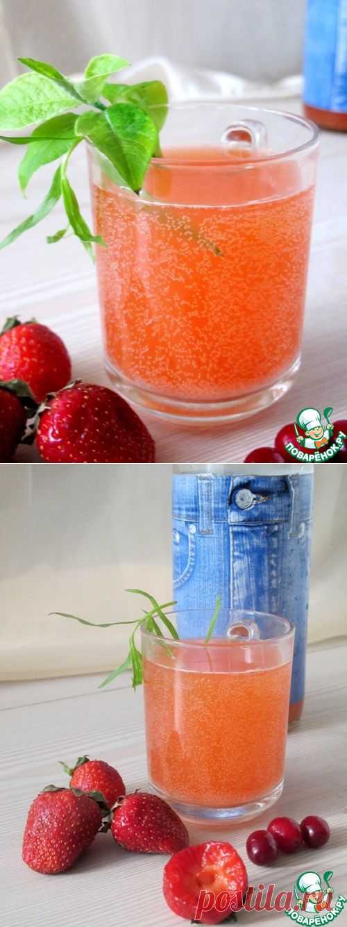 Клубничный квас - кулинарный рецепт