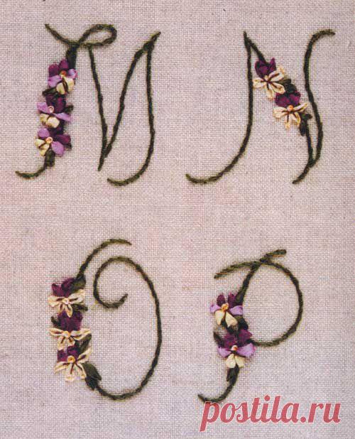 Вышивка лентами 3