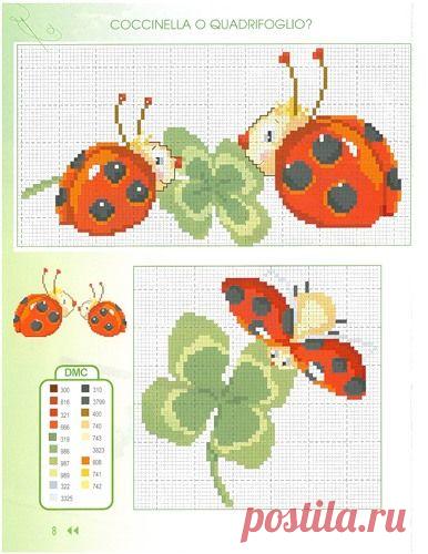 Uğur böceği 2 | animali punto croce