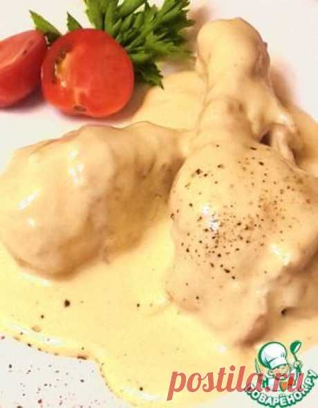 Курица по-эльзасски в горчичном соусе - кулинарный рецепт