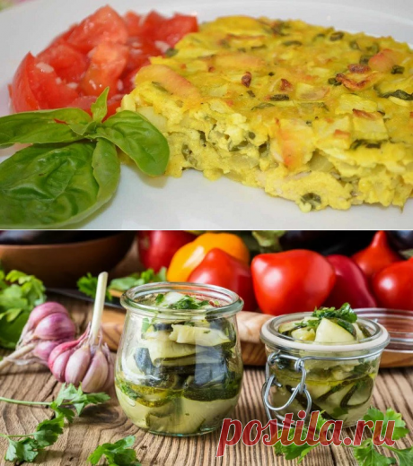 Блюда из кабачков, рецепты простых, быстрых, вкусных блюд