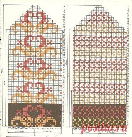 Подборка для тех, кто планирует вязать рукавички