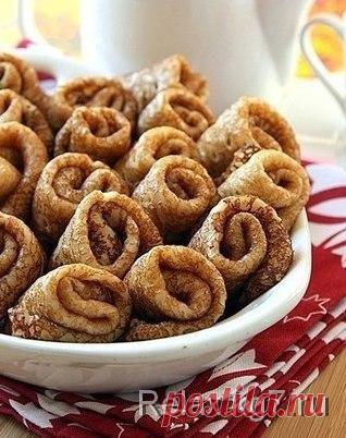 Заварные блинчики на кефире