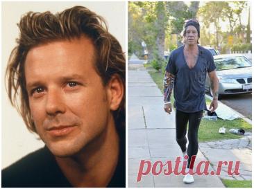 Микки Рурк сделал новую пластическую операцию. Поклонники его не узнают | Лучшее из 90-х | Дзен