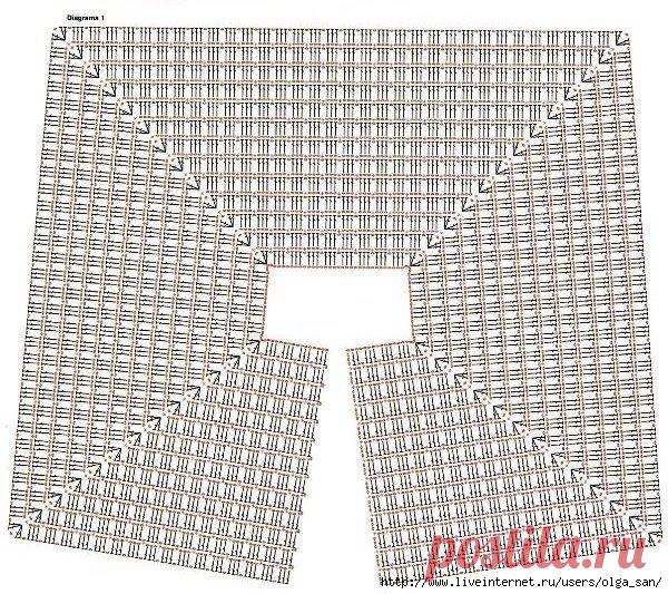 Жакет крючком столбиками с накидом. Вязание крючком для женщин | Вязание для всей семьи