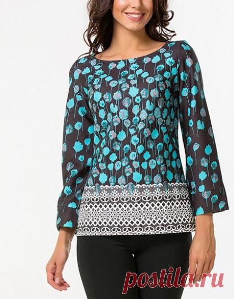 Блуза Ремикс джемпер 3892 в интернет магазине Мои Секреты