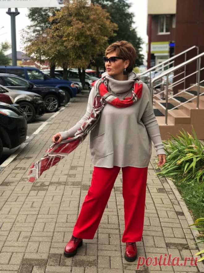 Стильные осенние образы для дам элегантного возраста с любой фигурой