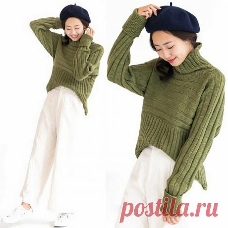 Модный хаки: 32 модели крючком и спицами — от серо-зелёного до золотисто-травянистого оттенков | Вязание с Paradosik_Handmade | Дзен
