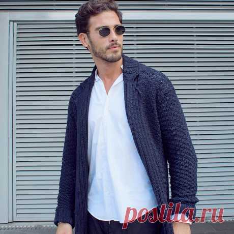 Не забываем про мужчин: 18 интересных вещей спицами | Вязание с Paradosik_Handmade | Дзен