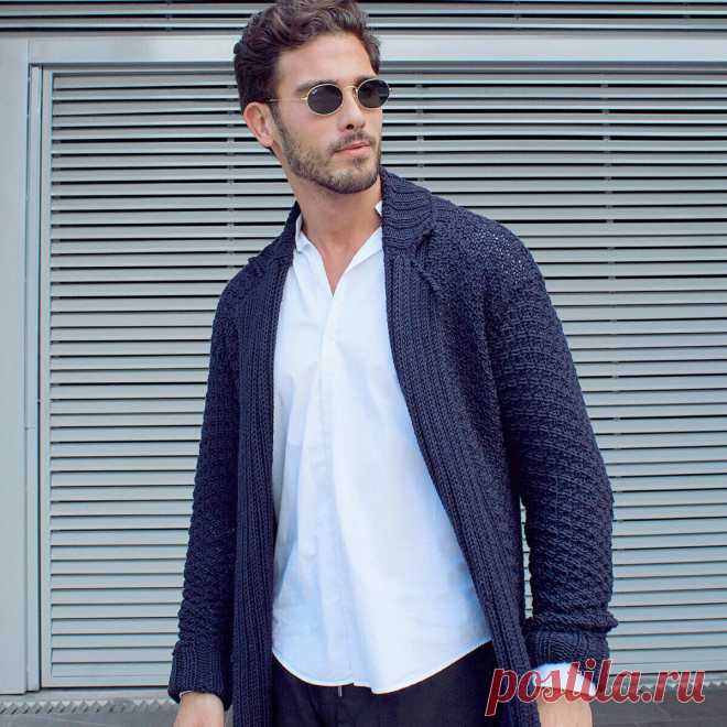Не забываем про мужчин: 18 интересных вещей спицами | Вязание с Paradosik_Handmade | Дзен