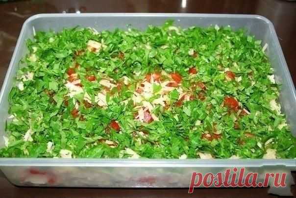 "Самый вкусный салат, который я когда либо пробовала!"- название такое! | Четыре вкуса