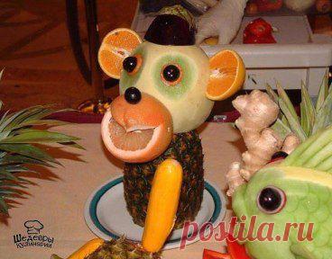 Фруктовый арт..., ведь классно!!!
