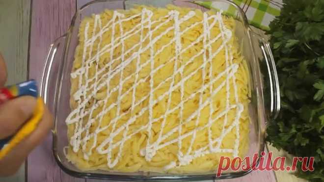 Я теперь всегда так готовлю! Очень вкусный УЖИН без заморочек