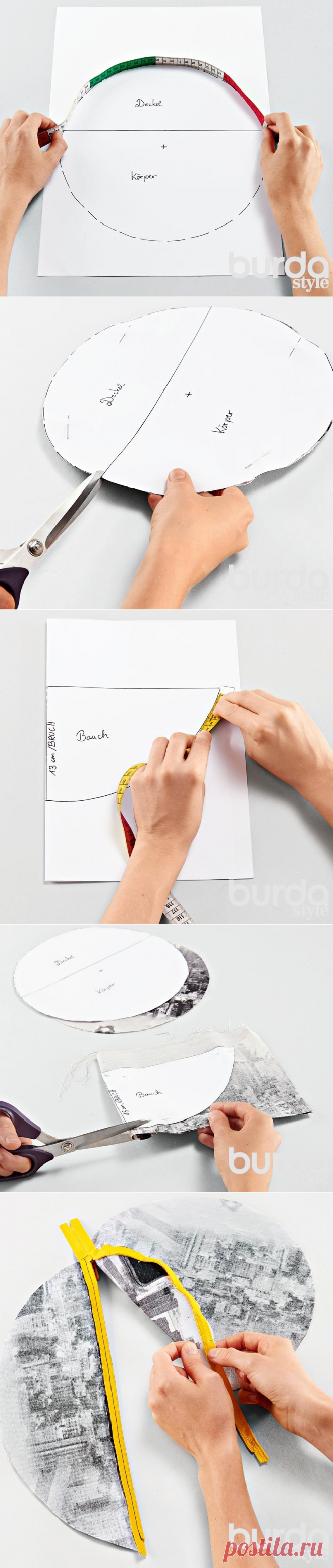 Сумка на пояс / Мастер-классы / Burdastyle