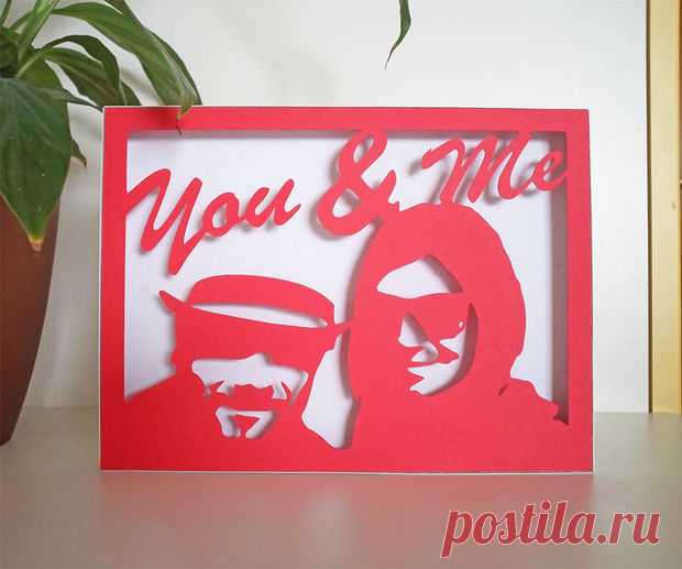 Personalizado del corte del papel Retrato - Todas