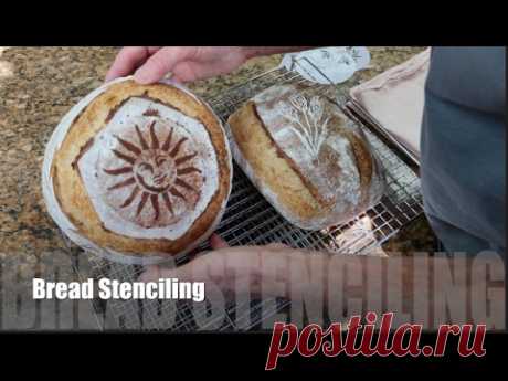 Bread Stenciling