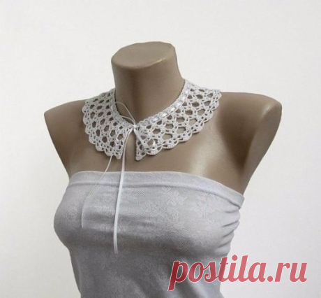 ВОРОТНИК КРЮЧКОМ