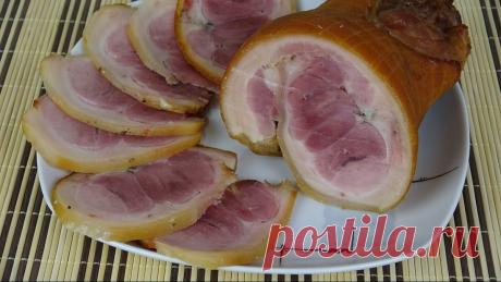 Ветчинный рулет из свиной рульки - деликатес за копейки | Кулинарные записки обо всём | Яндекс Дзен