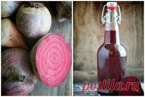 Цілющий буряковий квас «Для очищення організму» Квас очищає кишківник від шлаків, судини від бляшок, нирки від піску