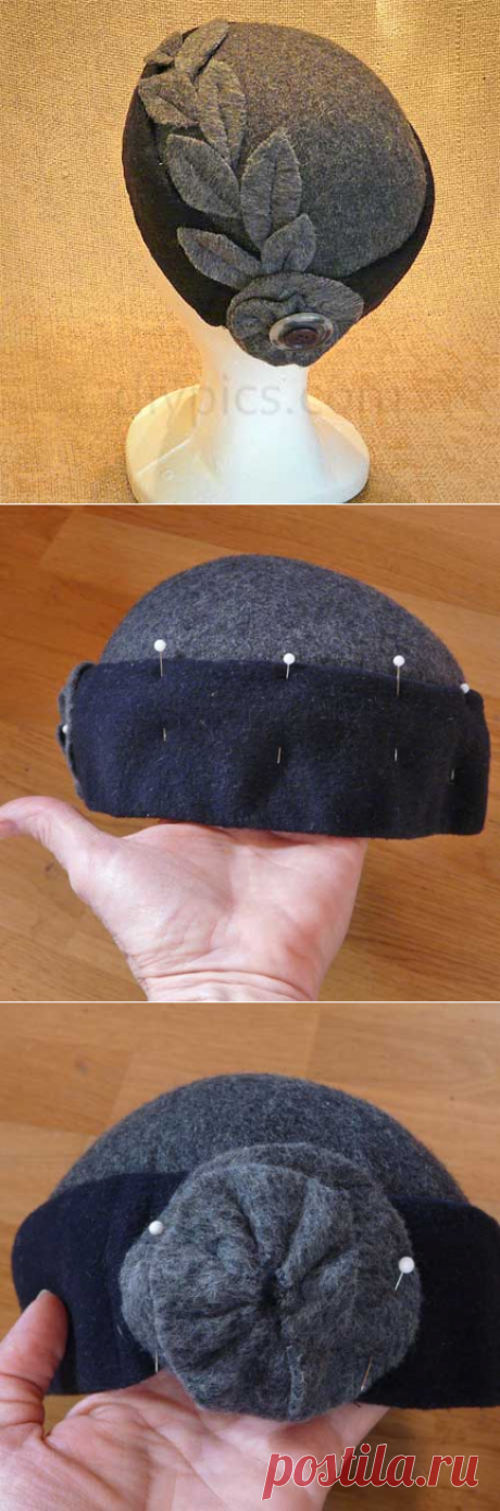 How to Make a Felt Hat (2) - DIY Marta