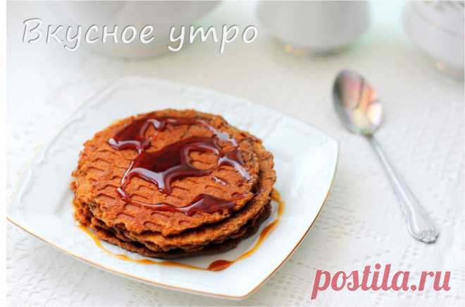 Вкусное утро - Гречневые вафли