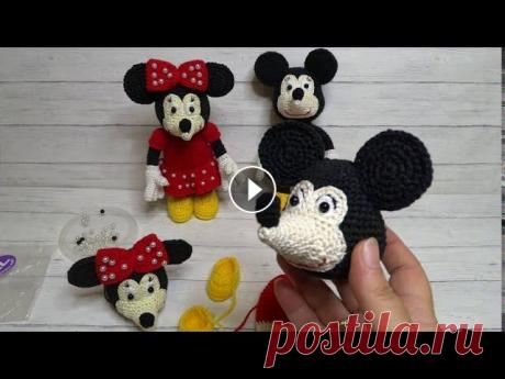 Как связать Минни Маус крючком. Вяжем туловище. Здравствуйте! В этом видио Вы увидите продолжение мастер-класса по вязанию Минни Мауса. Приятного просмотра!...