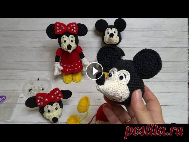 Как связать Минни Маус крючком. Вяжем туловище. Здравствуйте! В этом видио Вы увидите продолжение мастер-класса по вязанию Минни Мауса. Приятного просмотра!...