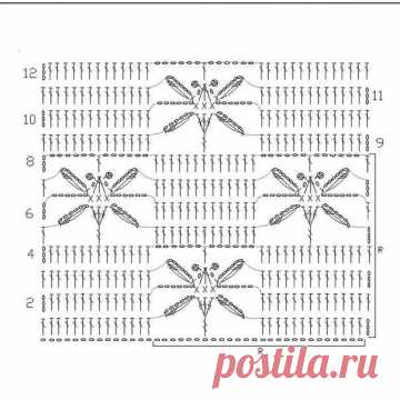 Необычные узоры для вязания крючком
