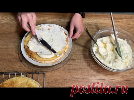Самый Нежный КРЕМ для Торта НАПОЛЕОН! Классический Рецепт. Очень Вкусный Заварной Крем для торта.