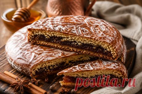 Тульские пряники мягкие внутри с медовым ароматом и густой начинкой дома как в Туле | 🪐 Вкус мира🍴 | Дзен