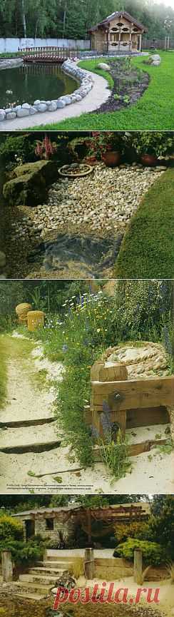 Как обустроить берег искусственного пруда | Дача - впрок
