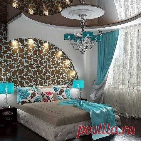 шикарная спальня