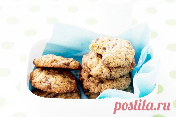 Быстрое хрустящее овсяное печенье | Spoon!