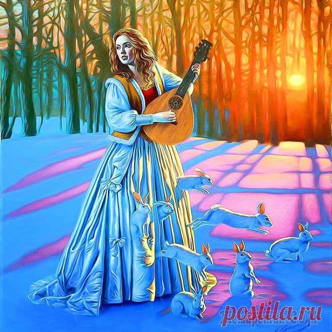 По  первому  снегу (Стих) ...Стыдлив и робок первый снег...  да вся природа не готова  принять за истинный набег  случайно сказанное слово,  и он смущается  -  себя  и своего неизобилья,  и  Б  вслед  А  не говоря,  стекает в ...