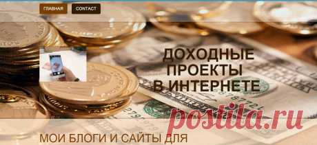 Доходные проекты в интернете