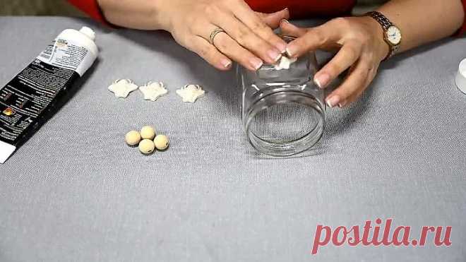 Идеи декора стеклянных баночек!