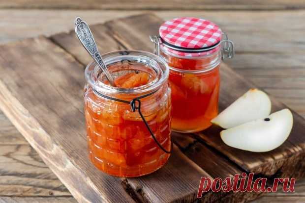 Варенье из груши дольками с кожурой — Сад Заготовка