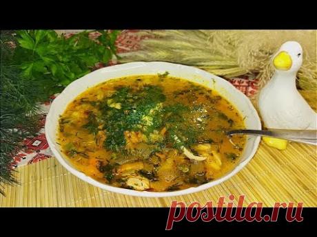 Український розсольник/Ukrainian soup with pickled cucumbers